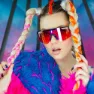 Pit Viper The Originals Mud Slinger Sonnenbrille, Black, Pink Mirror/CAT3