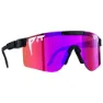 Pit Viper The Originals Mud Slinger Sonnenbrille, Black, Pink Mirror/CAT3