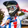 Pit Viper The Roost Rocket Brapstrap Brille, White / red / blue, CAT0