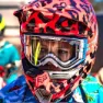 Pit Viper The Roost Rocket Brapstrap Brille, White / red / blue, CAT0