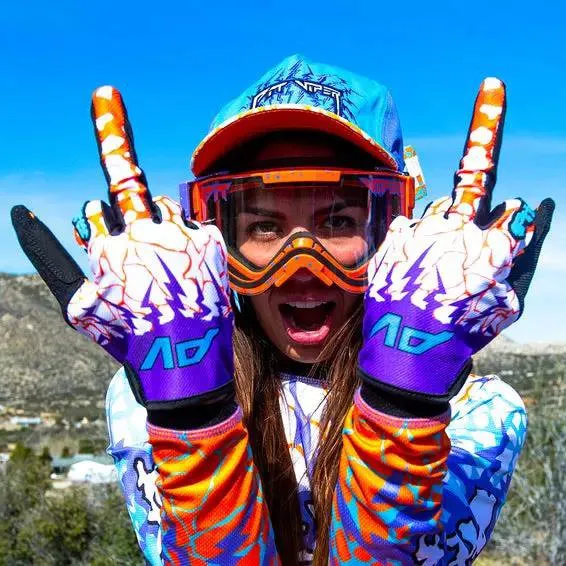 Pit Viper The Teremotto Brapstrap Brille, Orange / purple, CAT0 Pit Viper The Teremotto Brapstrap Brille, Orange / purple, CAT0