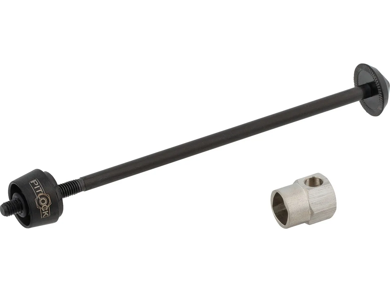 Pitlock Sicherung Set 04 Vorderrad, Grau, 130mm