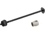 Pitlock Sicherung Set 04 Vorderrad, Schwarz, 130mm