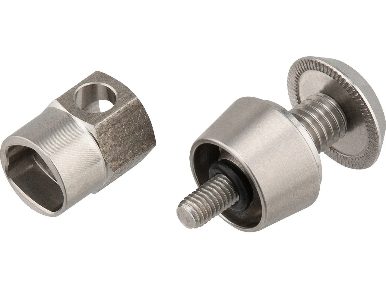 Pitlock Sicherung Set 08 für abschraubbare Ausfallenden, Grau, one_size Pitlock Sicherung Set 08 für abschraubbare Ausfallenden, Grau, one_size
