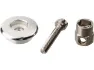 Pitlock Sicherung Set 09 Ahead, Grau, 1 1/8"