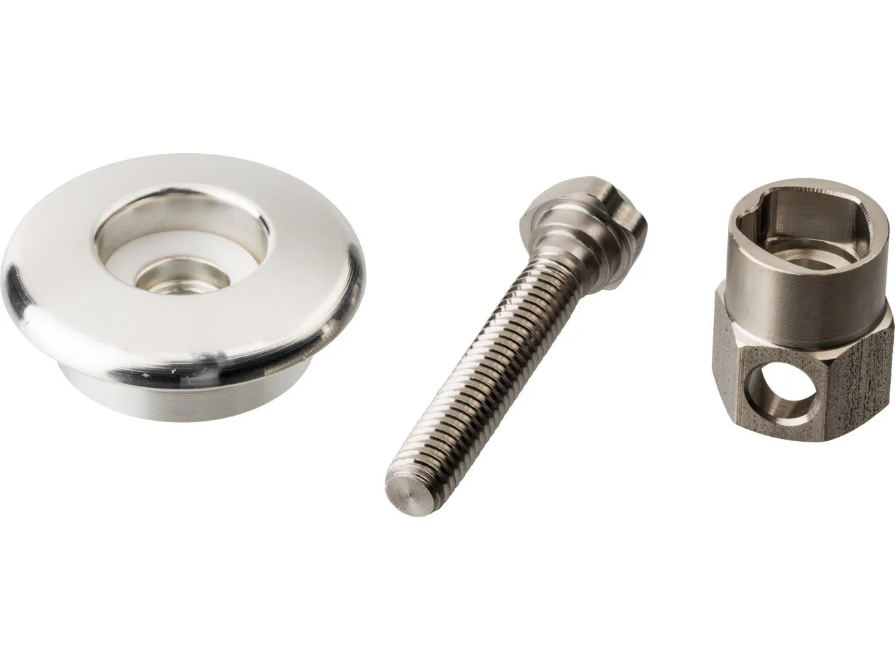 Pitlock Sicherung Set 09 Ahead, Grau, 1 1/8" Pitlock Sicherung Set 09 Ahead, Grau, 1 1/8"