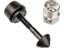 Pitlock Sicherung Set 12 Lampe, Schwarz, 23mm