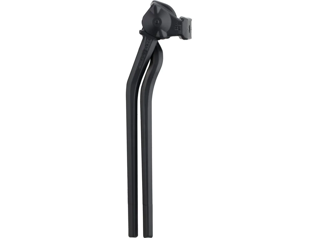 Pletscher Mittelbau-Zweibeinständer Parkstütze, Schwarz, 28"