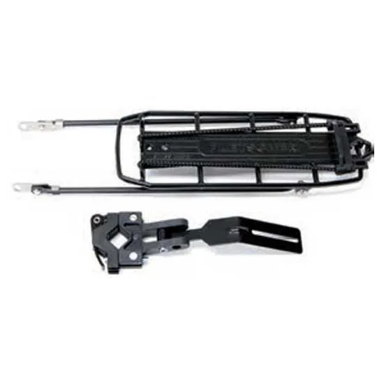Pletscher Quick Suspension Hinterer Gepäckträger, Black, 26-28" Pletscher Quick Suspension Hinterer Gepäckträger, Black, 26-28"