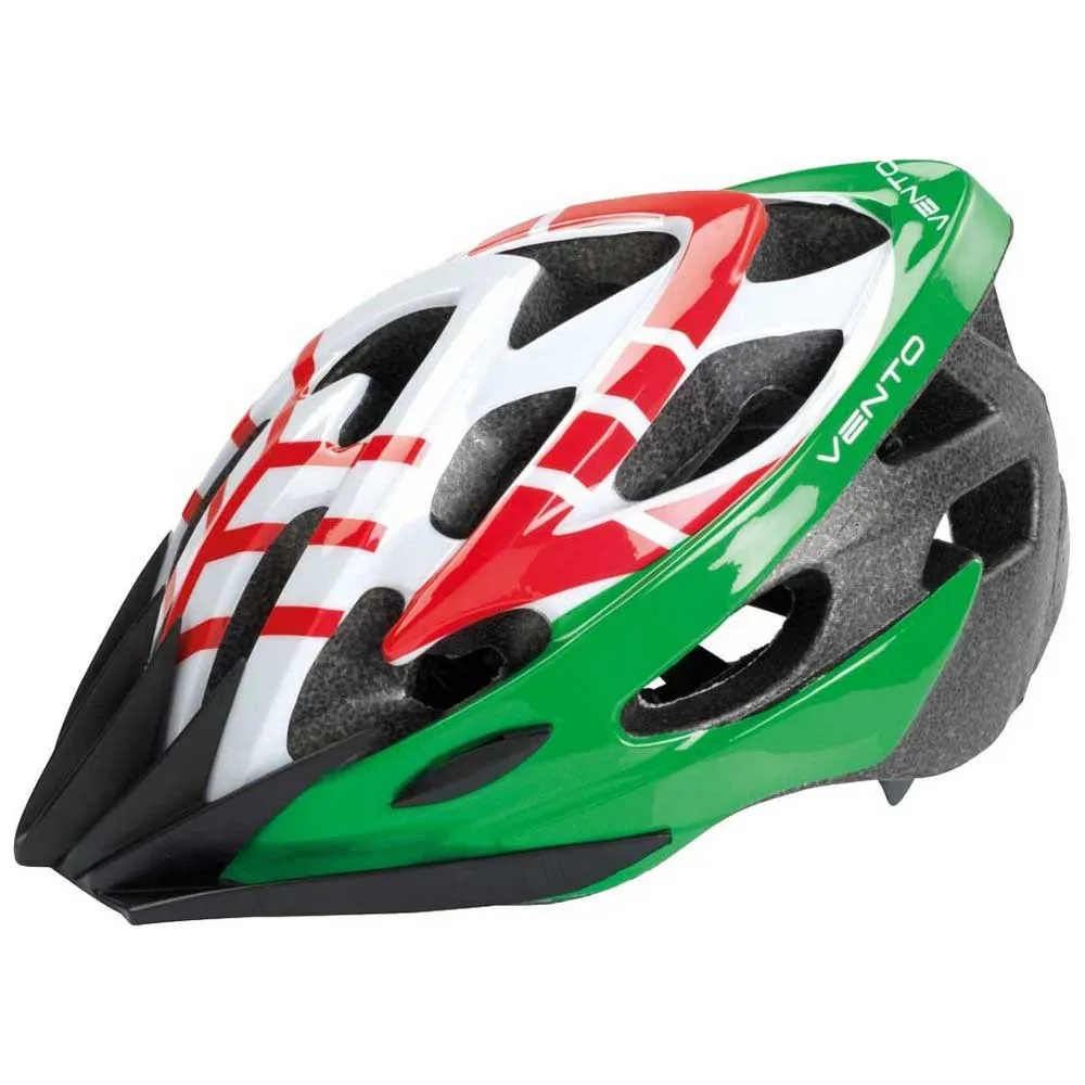 Pnk Italia Mtb-helm, Green / red / white Pnk Italia Mtb-helm, Green / red / white