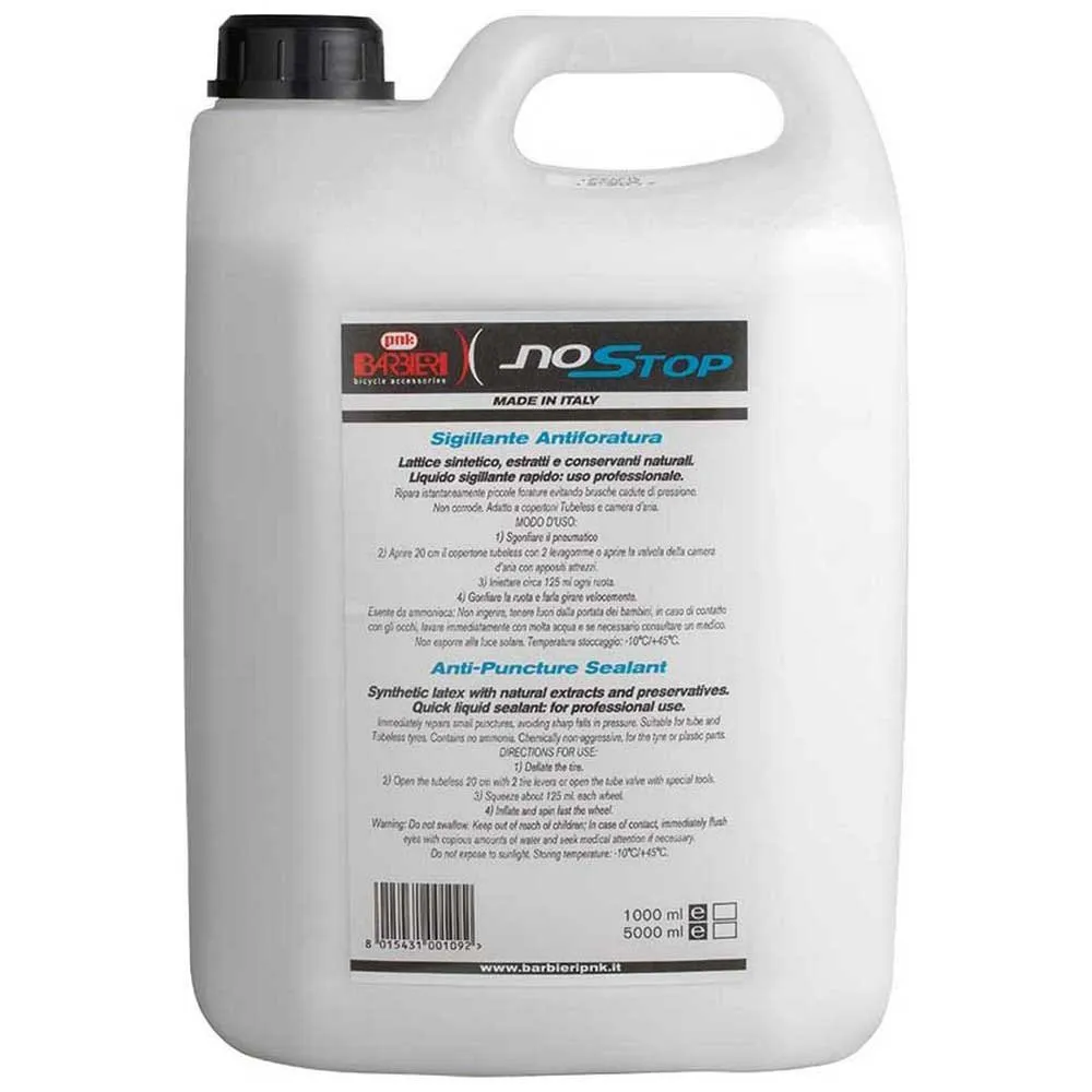 Pnk No Stop Tubeless Dichtmittel 5000ml, White, One Size