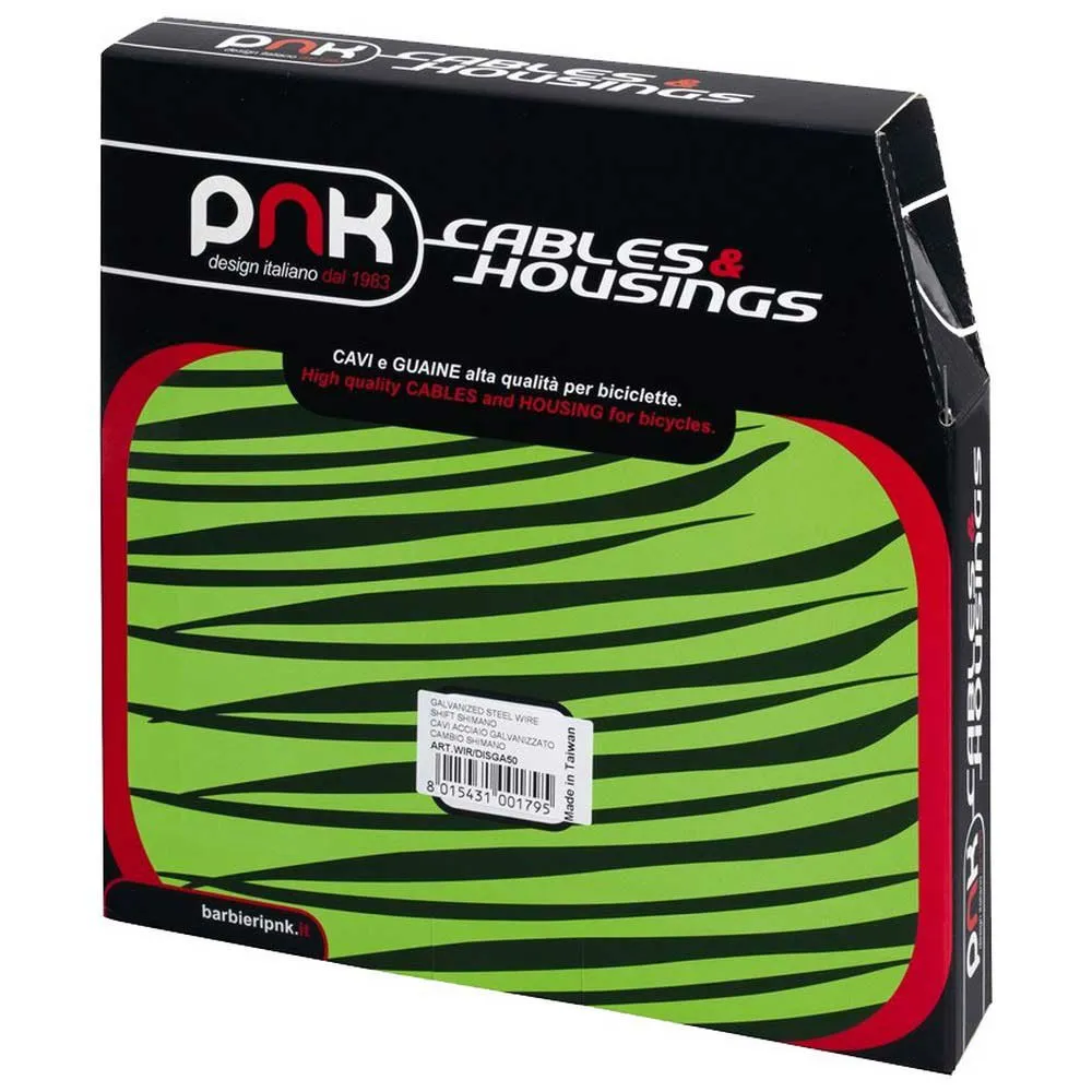 Pnk Shimano Bremskabel 50 Einheiten, Black, One Size Pnk Shimano Bremskabel 50 Einheiten, Black, One Size