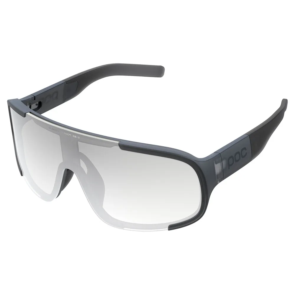 POC Aspire Photochrome Sonnenbrille, Translucent black, Clarity Photochromic/Changeable Grey/CAT1-3 POC Aspire Photochrome Sonnenbrille, Translucent black, Clarity Photochromic/Changeable Grey/CAT1-3