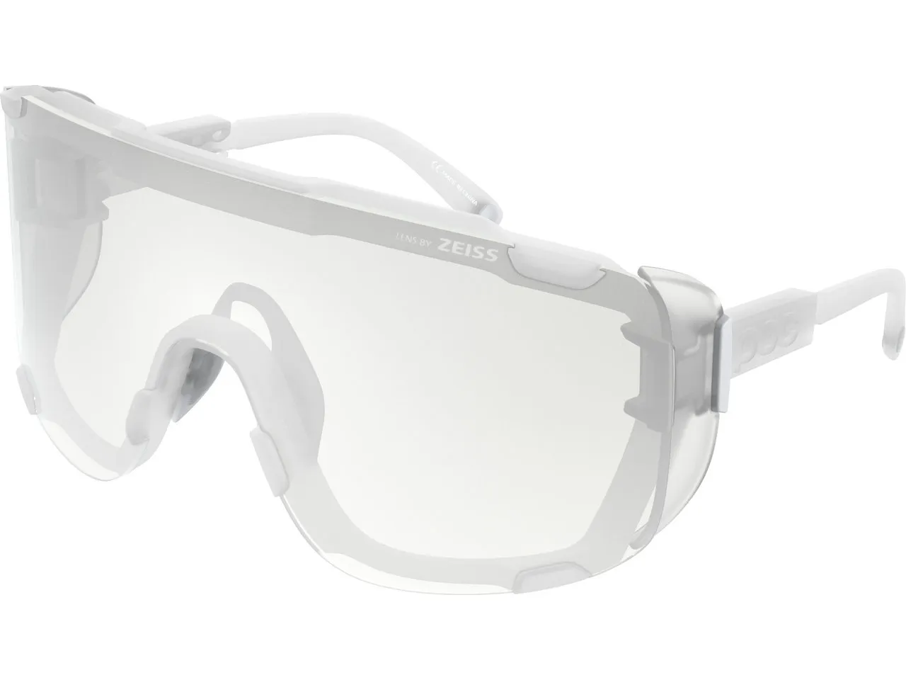 POC Devour Ultra Sportbrille Modell 2024, Transparant crystal, Clear
