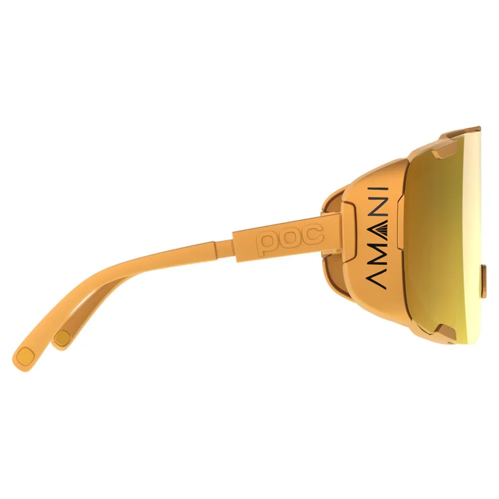 POC Devour Ultra Team Amani Edition Sonnenbrille, Team amani migration collection, clarity universal-partly sunny gold