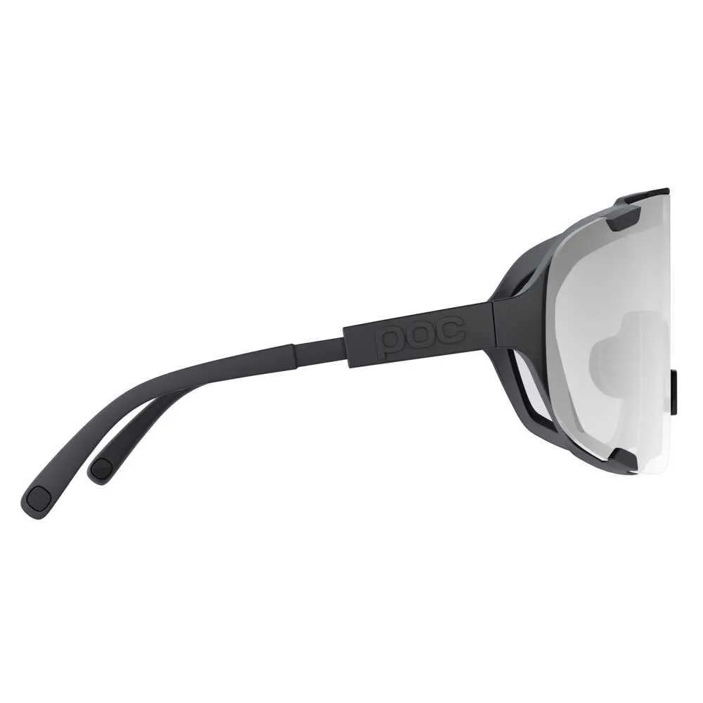 POC Devour Wide Fit Photochrome Sonnenbrille, Uranium black, Clarity Photochromic / Changeable Grey/CAT1-3 POC Devour Wide Fit Photochrome Sonnenbrille, Uranium black, Clarity Photochromic / Changeable Grey/CAT1-3