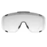 POC Devour Wide Fit Photochrome Sonnenbrille, Uranium black, Clarity Photochromic / Changeable Grey/CAT1-3