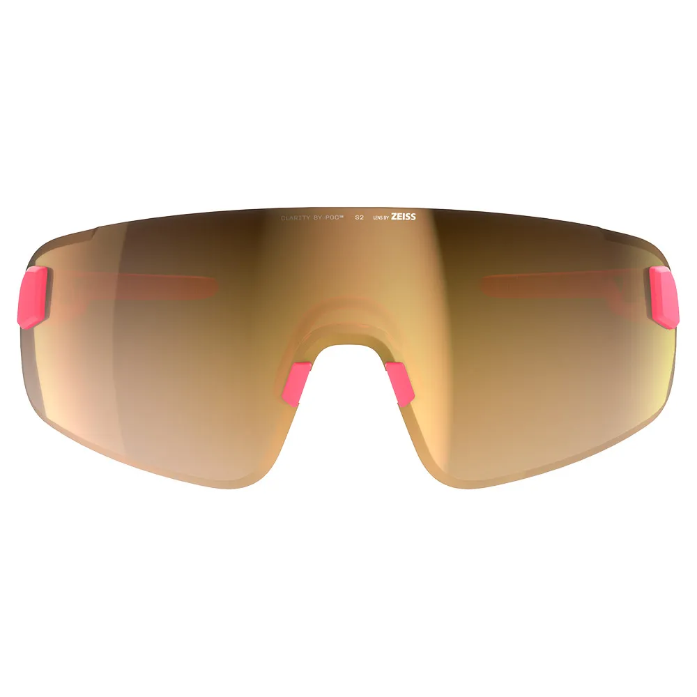 POC Elicit Toric Ef Pro Team Edition Sonnenbrille, Ef pink 2025, Clarity Road/Partly Sunny Gold/CAT2 POC Elicit Toric Ef Pro Team Edition Sonnenbrille, Ef pink 2025, Clarity Road/Partly Sunny Gold/CAT2