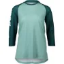 POC Mtb Pure Enduro-trikot Mit 3/4-Ärmeln, Lt dioptase blue / dioptase blue