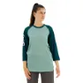 POC Mtb Pure Enduro-trikot Mit 3/4-Ärmeln, Lt dioptase blue / dioptase blue