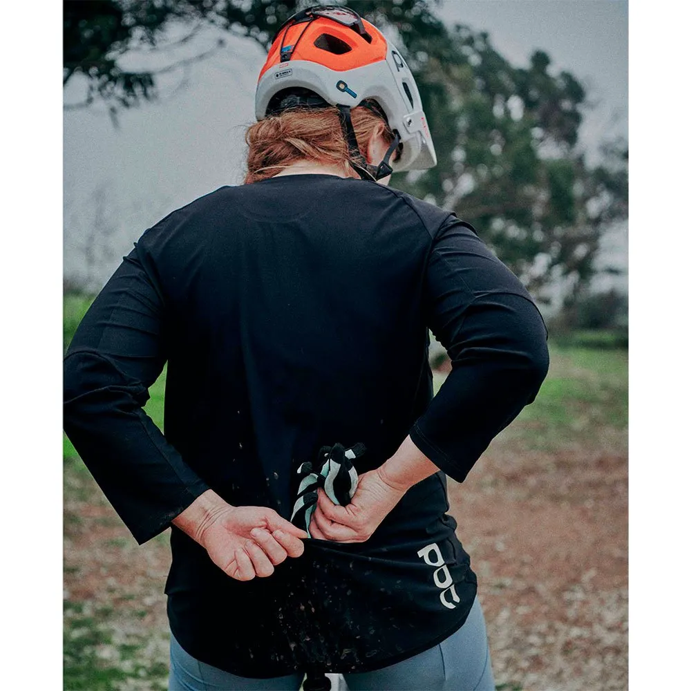 POC Resistance Enduro-trikot Mit 3/4-Ärmeln, Uranium black, S