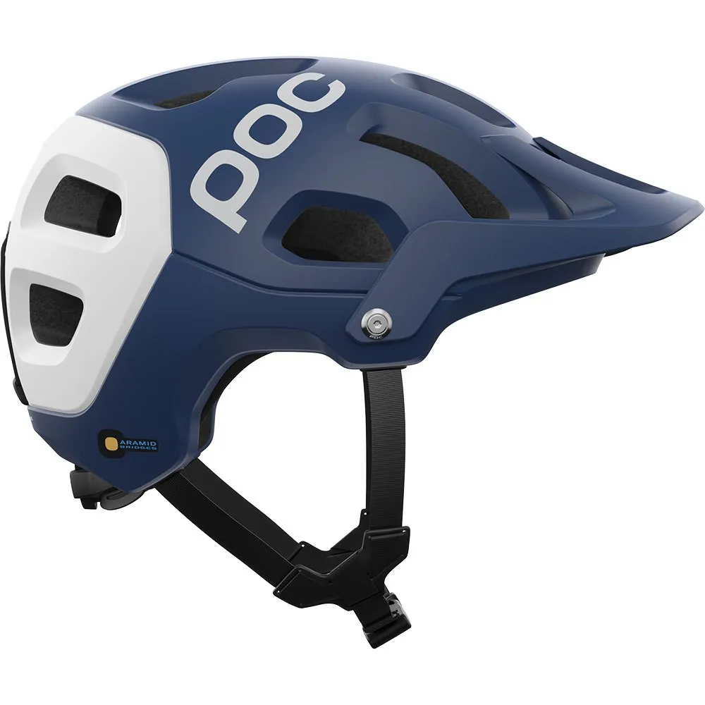 POC Tectal Race Mips Mtb-helm Refurbished, Lead blue / hydrogen white matt POC Tectal Race Mips Mtb-helm Refurbished, Lead blue / hydrogen white matt