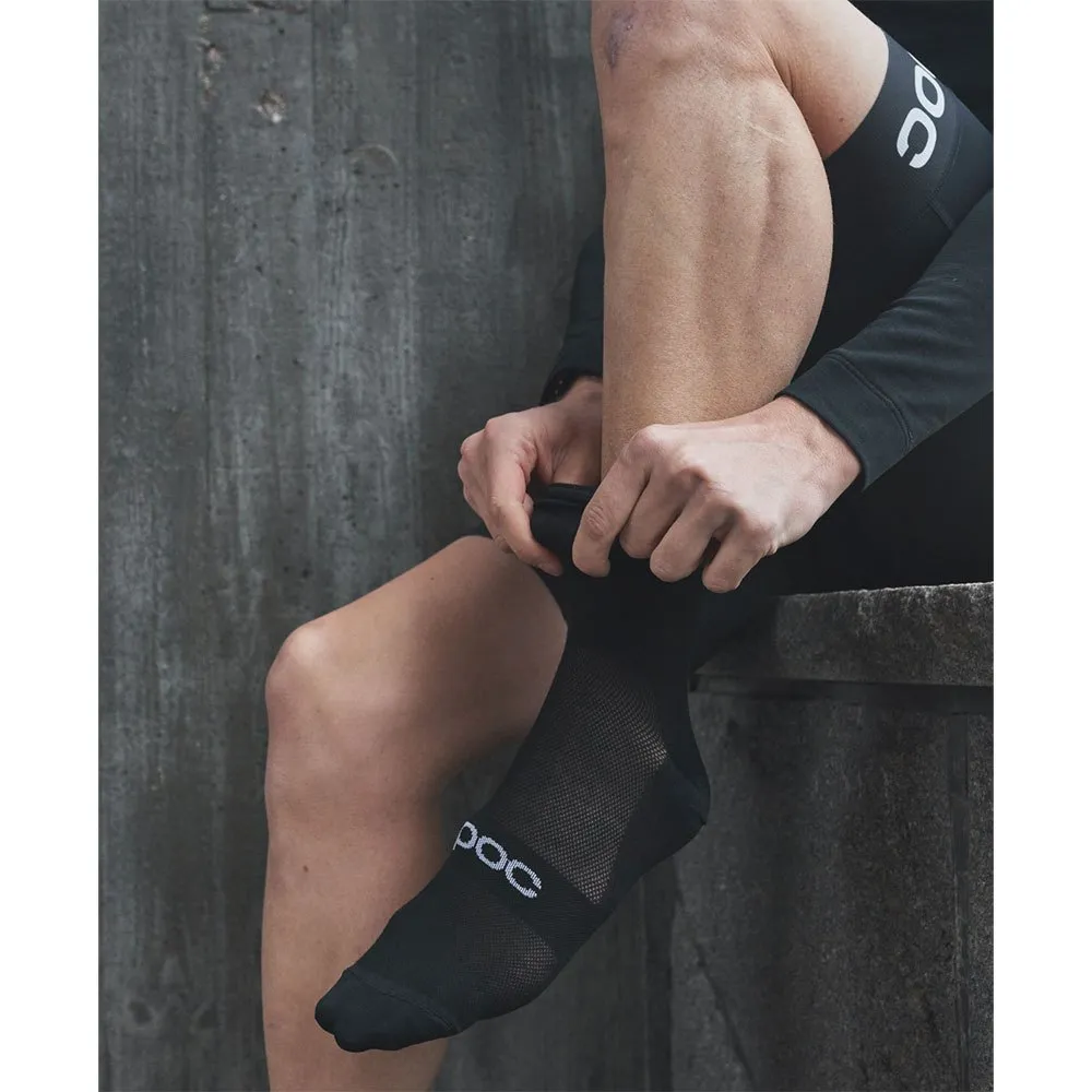POC Zephyr Merino Socken, Uranium black POC Zephyr Merino Socken, Uranium black