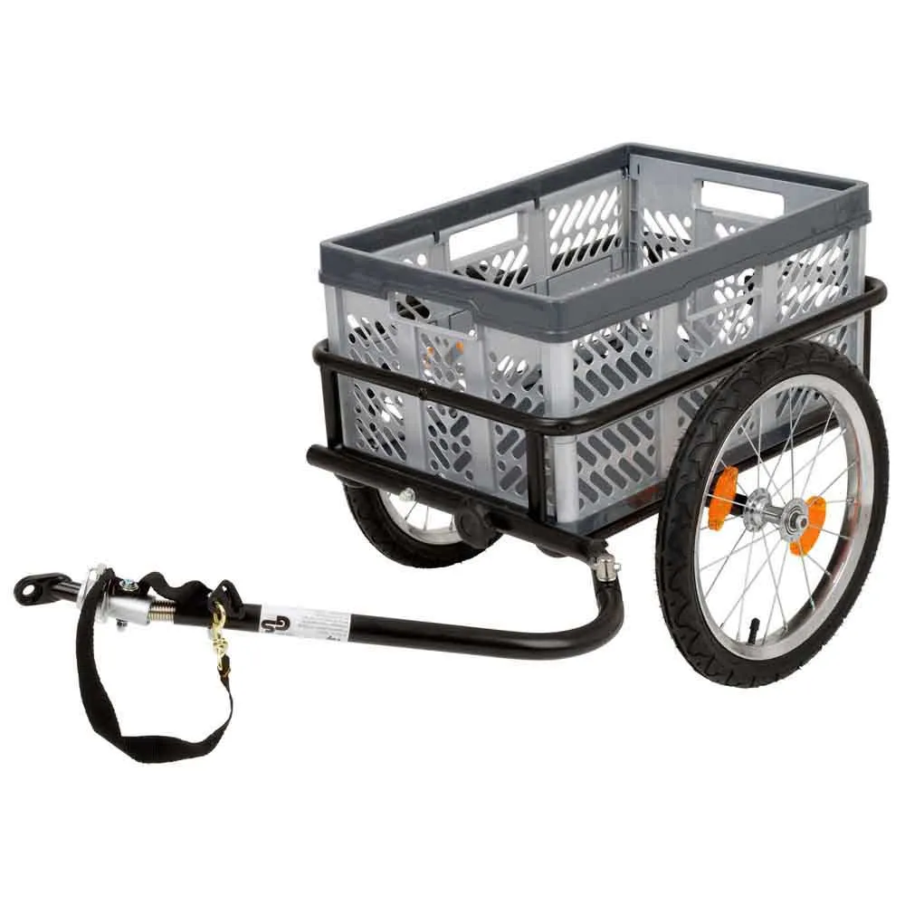 Point Cargo 16´´ Fahrradanhänger, Grey / black, Max 60kg Point Cargo 16´´ Fahrradanhänger, Grey / black, Max 60kg