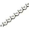 Point Magic Colour Kette, Silver, 102 Links