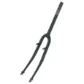 Point Unicrown 1´´ 230-70 Mm Mtb-gabel, Black, 28"-700C, Rigid