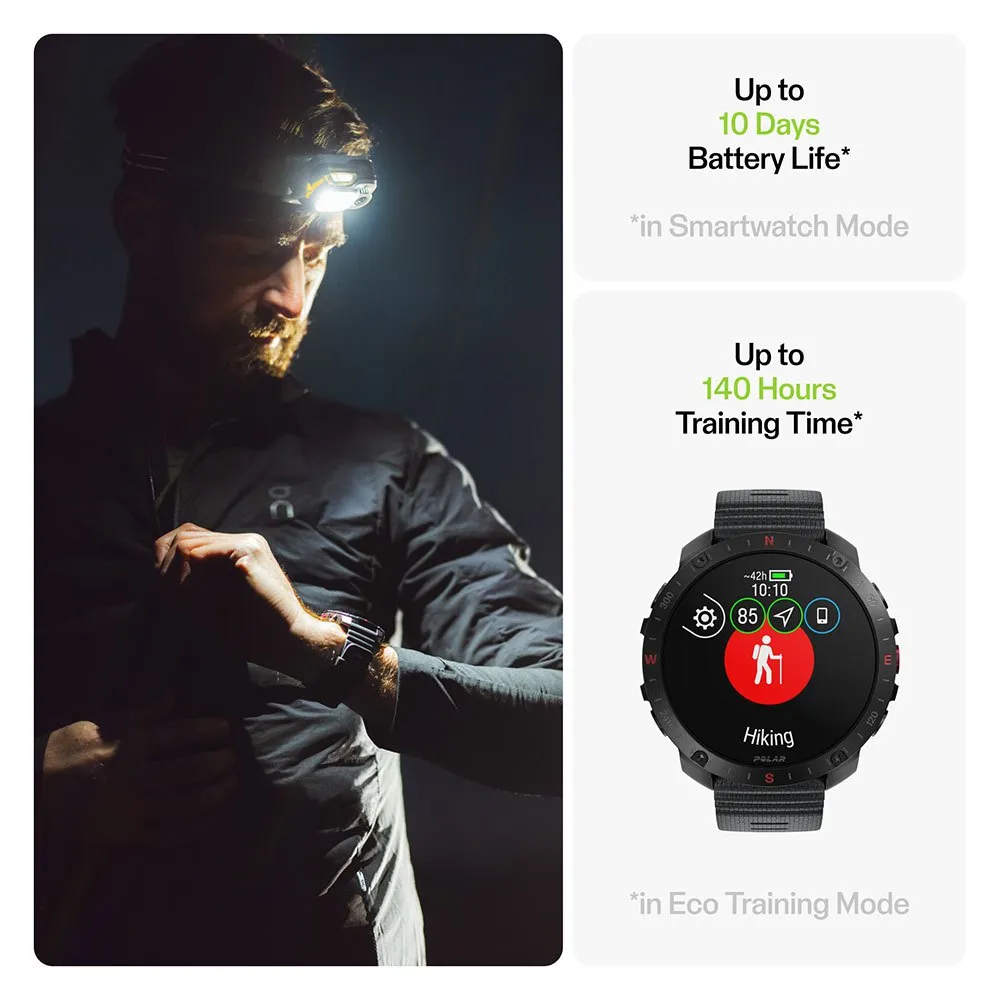 Polar Grit X2 Pro Uhr + H&l-armband Polar Grit X2 Pro Uhr + H&l-armband