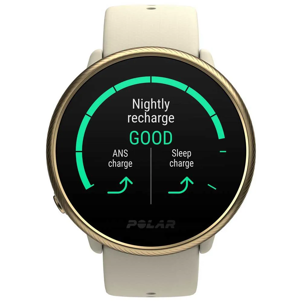 Polar Ignite 2 Uhr Refurbished, Champagne / gold