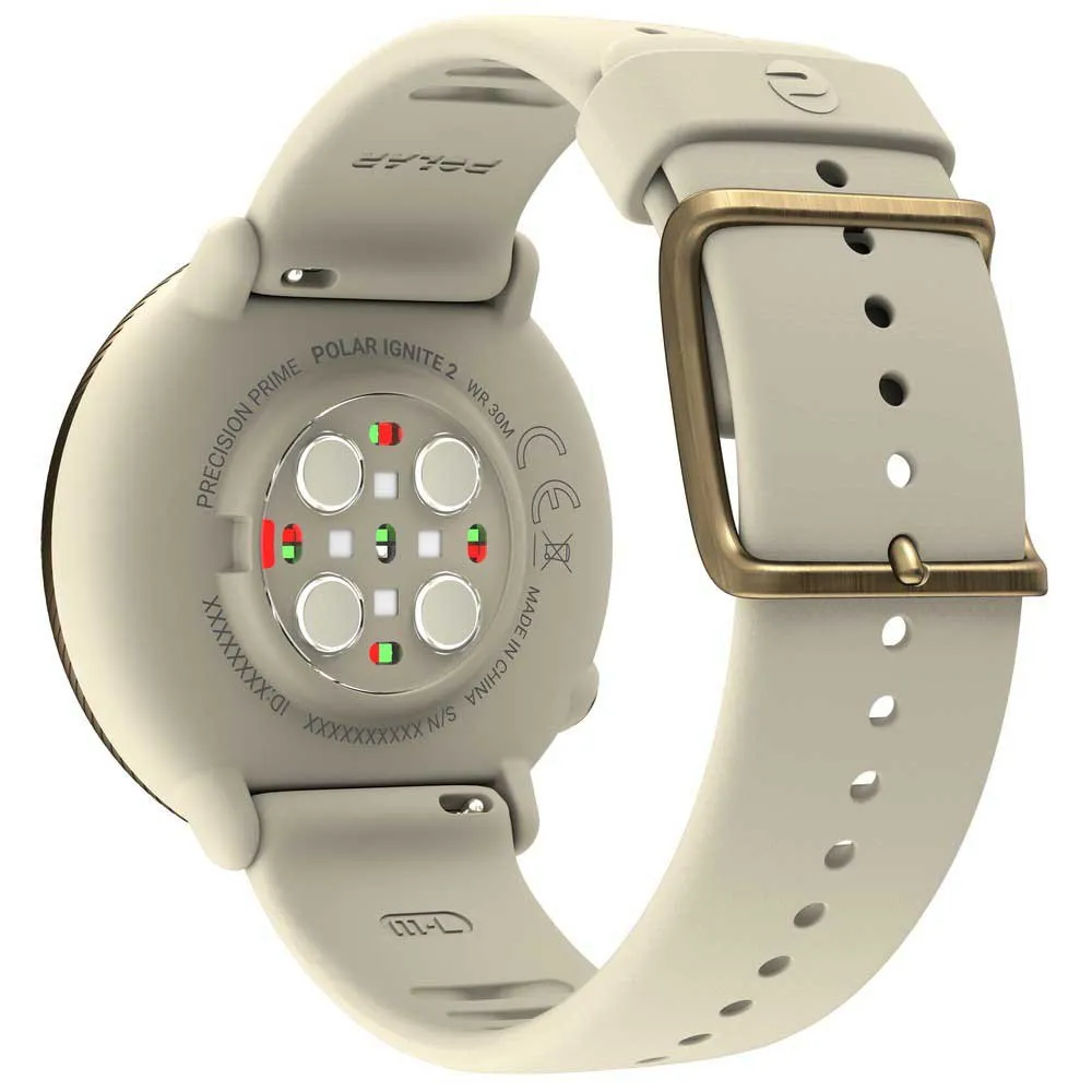 Polar Ignite 2 Uhr Refurbished, Champagne / gold
