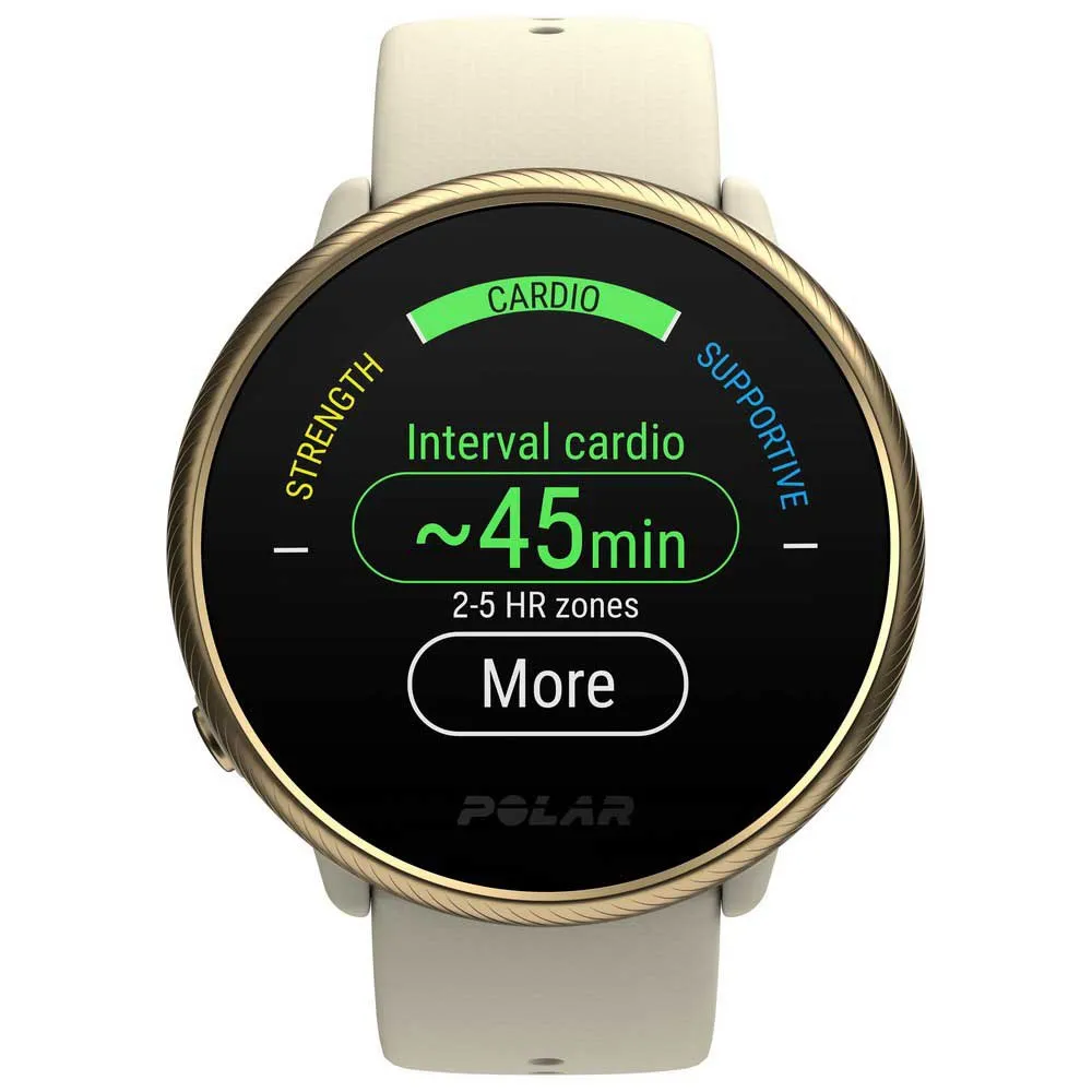 Polar Ignite 2 Uhr Refurbished, Champagne / gold
