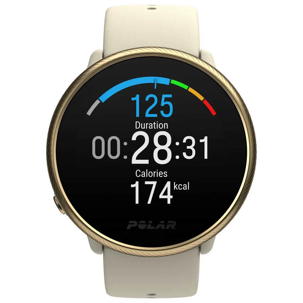 Polar Ignite 2 Uhr Refurbished, Champagne / gold