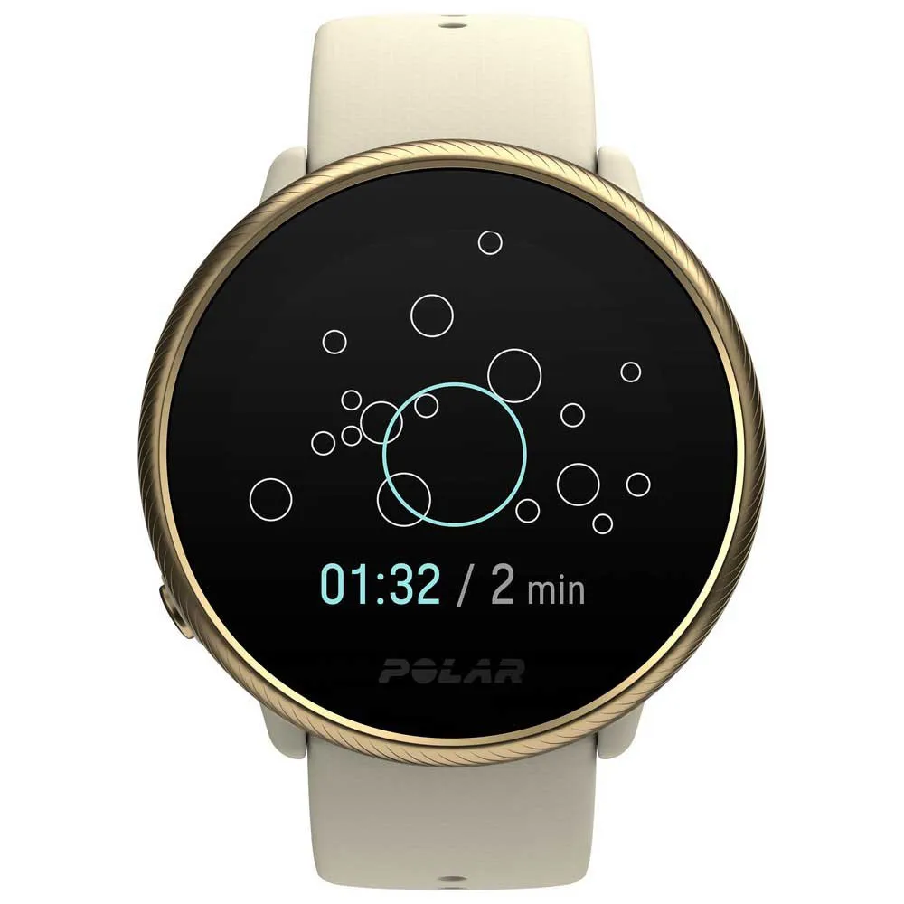 Polar Ignite 2 Uhr Refurbished, Champagne / gold
