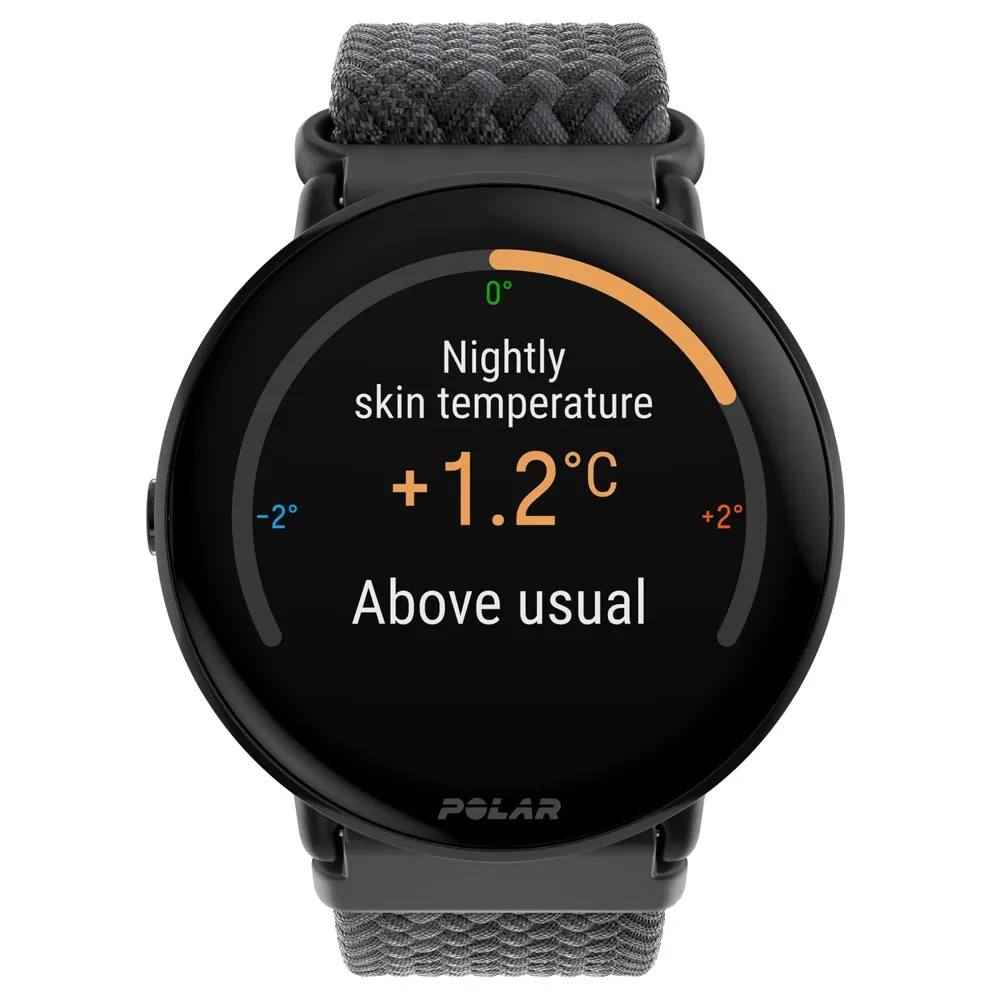 Polar Ignite 3 Braided Yarn Uhr, Black Polar Ignite 3 Braided Yarn Uhr, Black