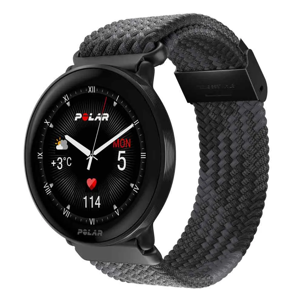 Polar Ignite 3 Braided Yarn Uhr, Black Polar Ignite 3 Braided Yarn Uhr, Black