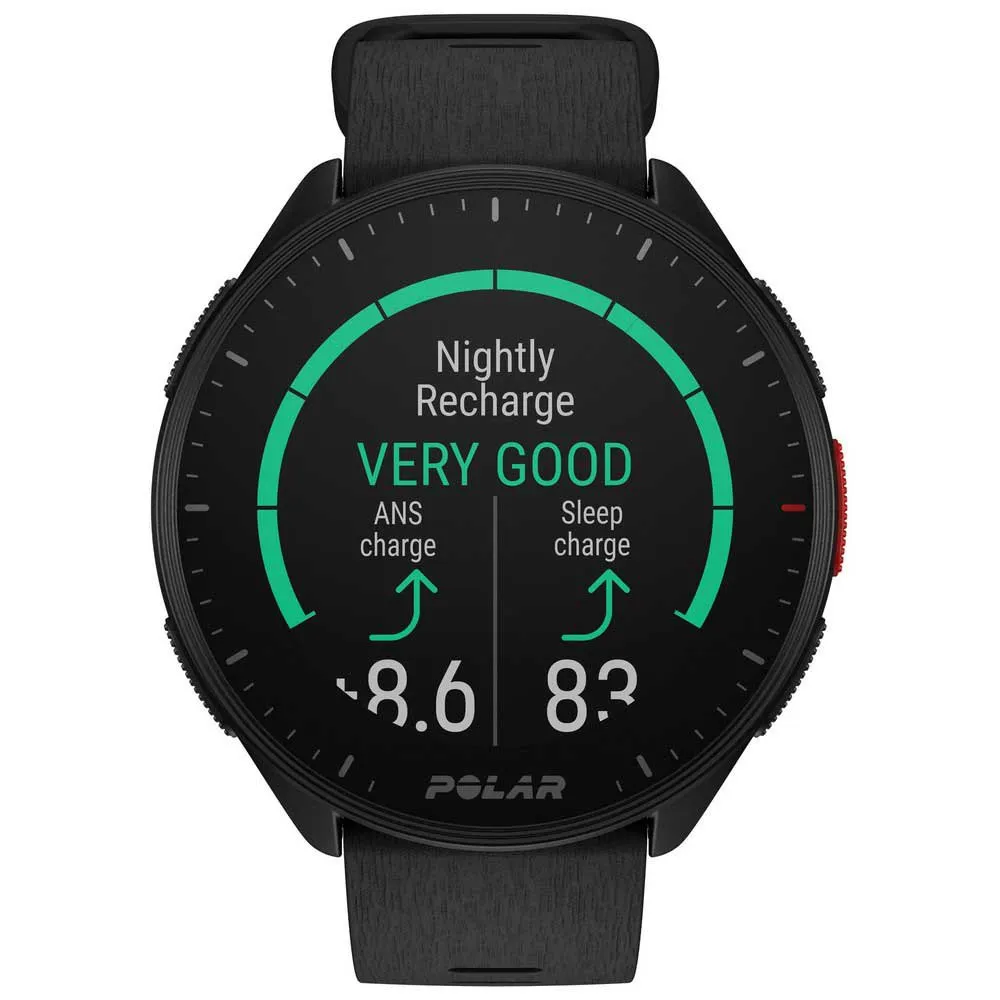 Polar Pacer Uhr Refurbished, Black