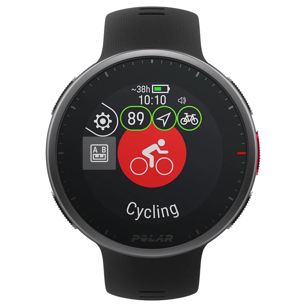 Polar Vantage V2 Cycling Bundle Uhr, Black Polar Vantage V2 Cycling Bundle Uhr, Black