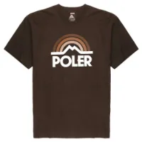 Poler Mountain Rainbow Kurzarm-t-shirt Poler Mountain Rainbow Kurzarm-t-shirt