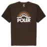 Poler Mountain Rainbow Kurzarm-t-shirt