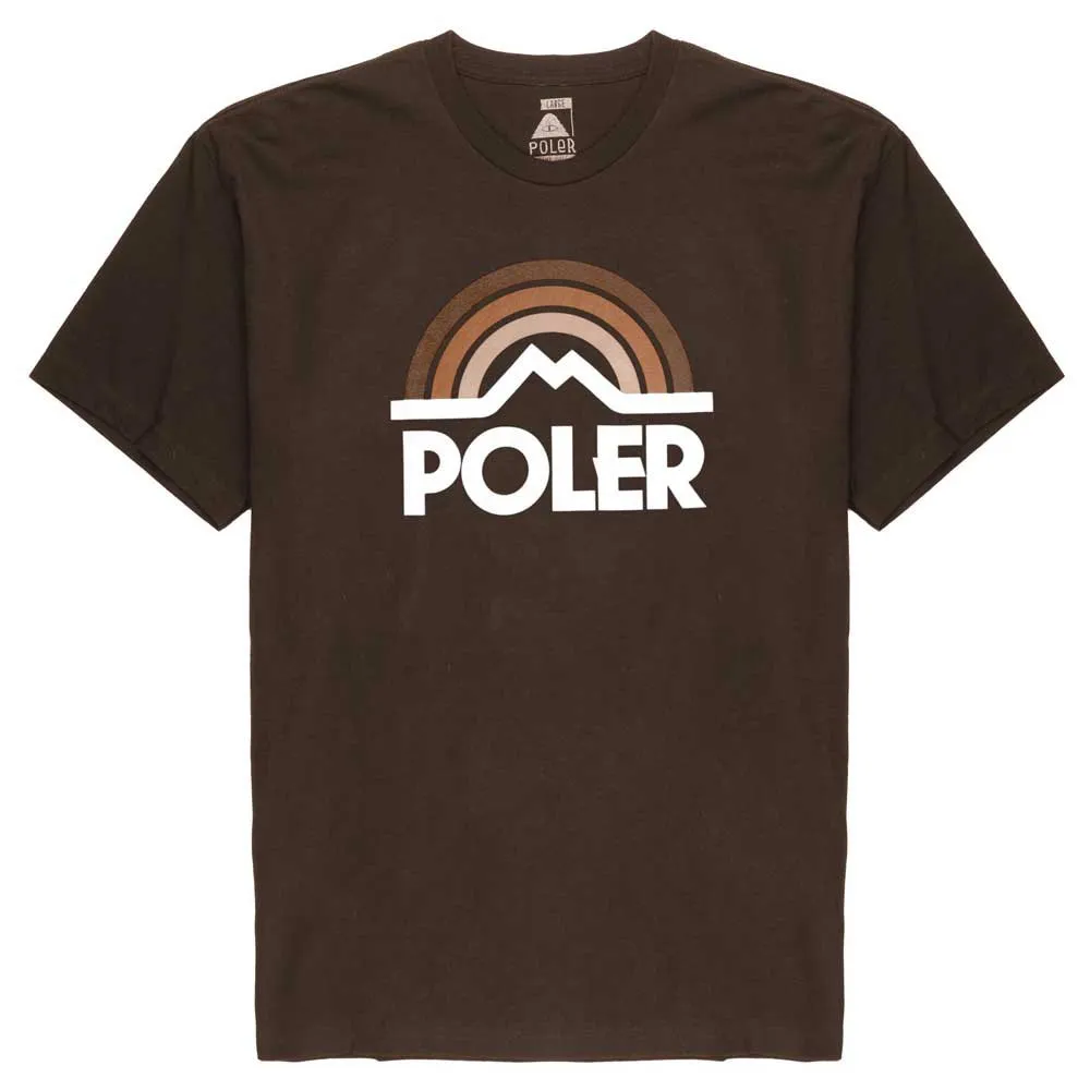 Poler Mountain Rainbow Kurzarm-t-shirt Poler Mountain Rainbow Kurzarm-t-shirt