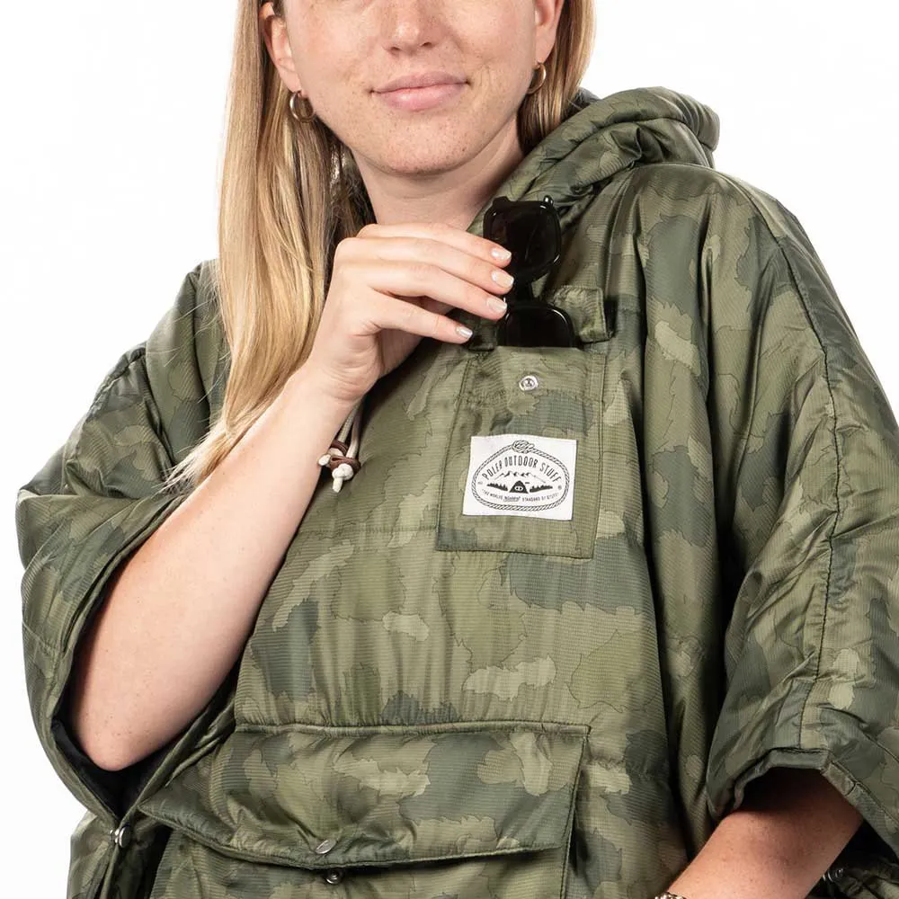 Poler Poncho, Furry camo Poler Poncho, Furry camo