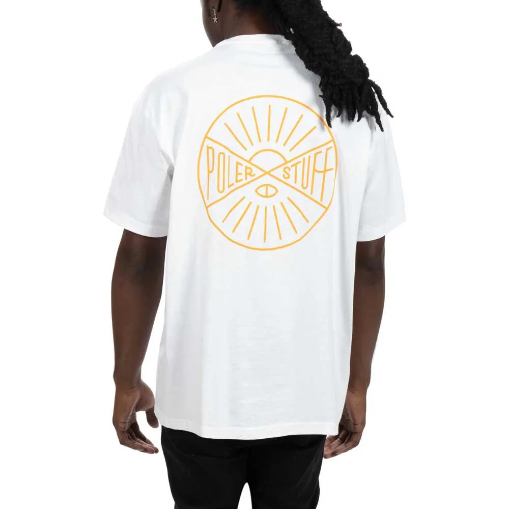 Poler Sunray Kurzarm-t-shirt, White Poler Sunray Kurzarm-t-shirt, White