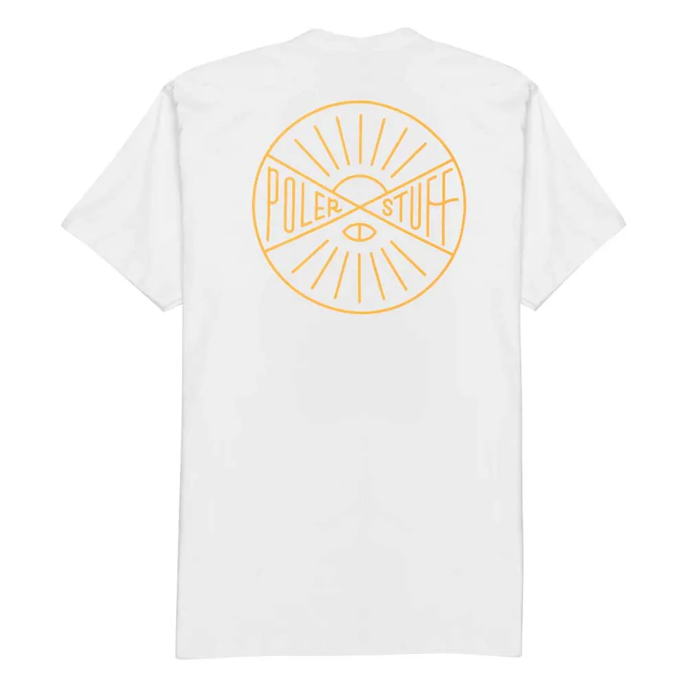 Poler Sunray Kurzarm-t-shirt, White Poler Sunray Kurzarm-t-shirt, White