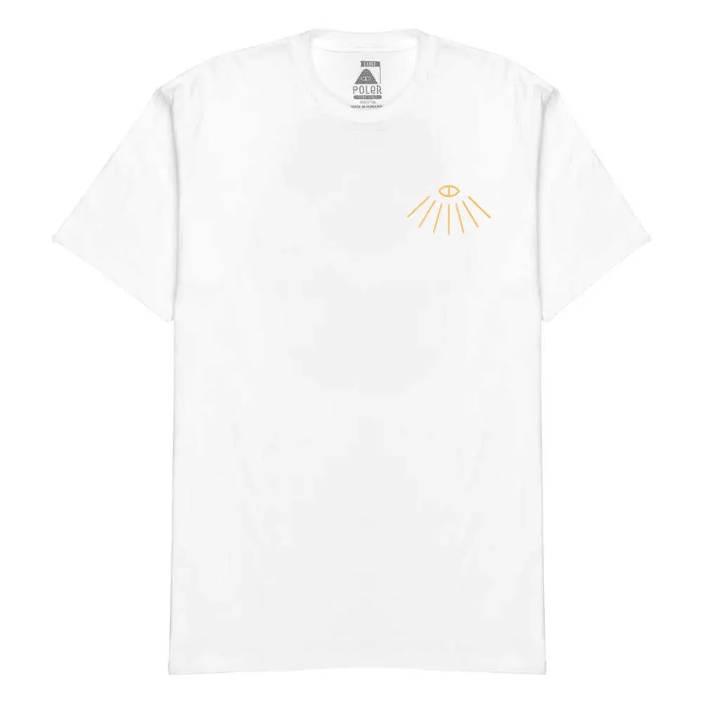 Poler Sunray Kurzarm-t-shirt, White Poler Sunray Kurzarm-t-shirt, White