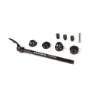 Polisport 12 Mm Steckachse, Silver / black, One Size