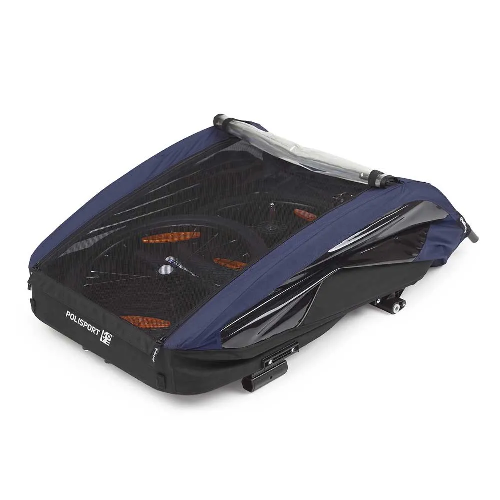 Polisport Anhänger, Grey / blue, One Size Polisport Anhänger, Grey / blue, One Size