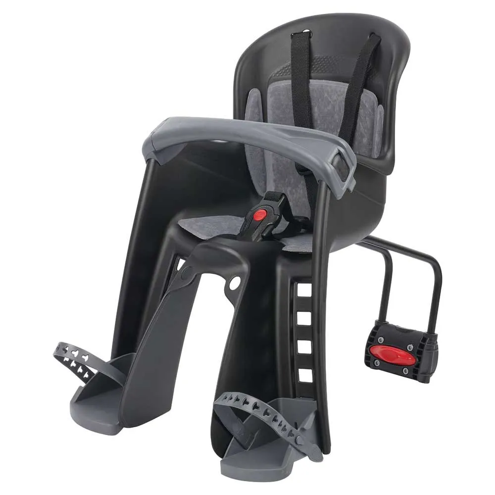 Polisport Bilby Junior Ff Vorderer Kindersitz Für Fahrräder, Black / dark grey, Max 15kg Polisport Bilby Junior Ff Vorderer Kindersitz Für Fahrräder, Black / dark grey, Max 15kg